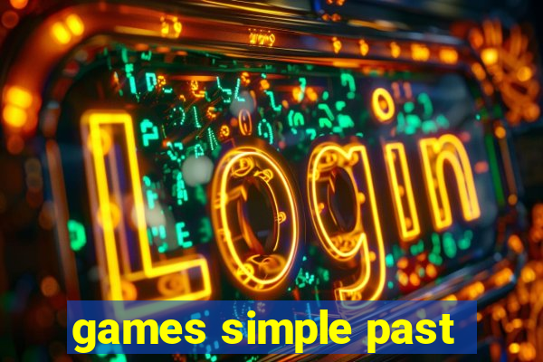 games simple past